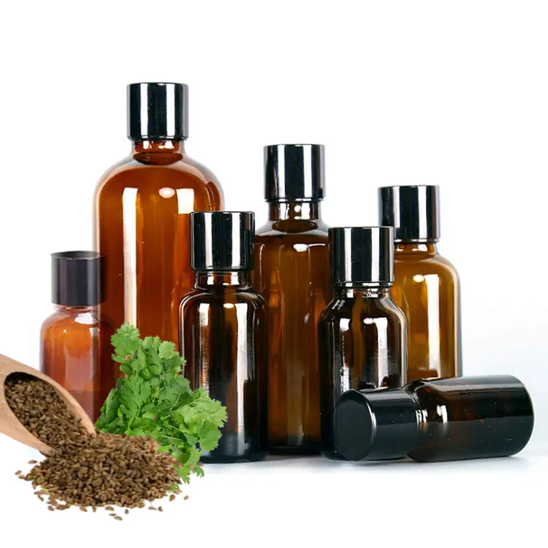 Aceite Esencial de semilla de perejil, como ingrediente cosmético, aceite esencial para uso comercial, productos para el cuidado de la belleza