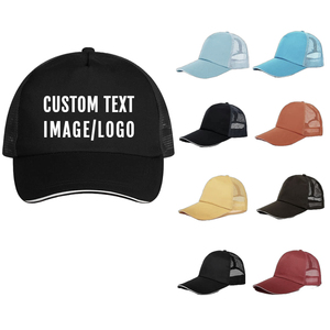 Gorras de Béisbol Unisex con Bordado 3D, Logotipo Personalizado, Gorra Ajustable con Cierre a Presión, Tela Vaquera de Lona, 100% Algodón, Casual, al por Mayor - Product Image 5