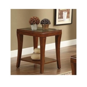 Mesa auxiliar de madera asequible con detalles atemporales y acabado cálido que ofrece encanto y usabilidad en cada esquina - Product Image 6