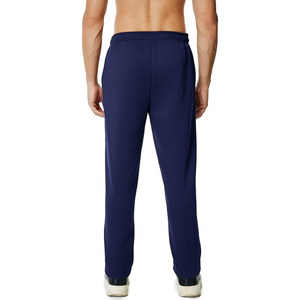 Pantalon de survêtement à fond ouvert en molleton pour homme avec poches, coupe décontractée, évacuation de l'humidité, pantalon respirant à cordon de serrage pour homme - Product Image 5