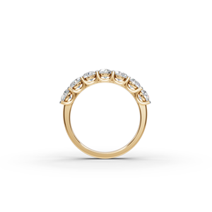 Anillo de Diamantes de Laboratorio de Lujo con Siete Piedras de 1.50 Ct - Product Image 4