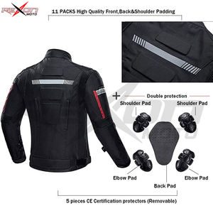 แจ็กเก็ตมอเตอร์ไซด์ผ้าใบบางใส่ได้ทั้งชายและหญิงอบอุ่นระบายอากาศได้ดีแห้งเร็ว - Product Image 3