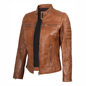 <b>Winter</b> Wear Windproof Genuine Leather Jacket for Women Best Quality Comfortable Quick Dry Leather Jacket for Women's - Product Image 5