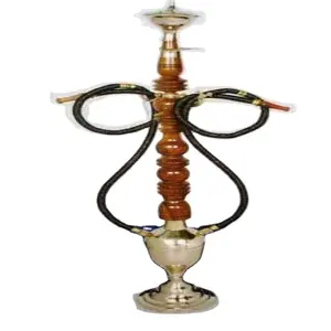 Brass Shiny Polished Hookah For Sale Exculosive Fancy Design Decoration Modern Decorating Hookah For Sale Itam