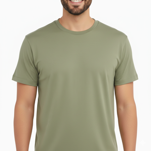 Cómodas camisetas en blanco personalizadas para hombres con su logotipo personalizado y servicio OEM de marca - Product Image 2