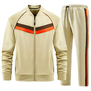 Ensemble de survêtement personnalisé pour hommes, sweat à capuche et jogging, tenue deux pièces, vêtements de sport, costume de fitness, vêtements d'entraînement décontractés, vente en gros - Product Image 1