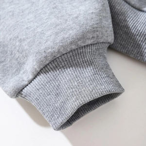 OEM Sudadera con capucha recortada para mujer Sudadera con capucha recortada con cremallera Fabricante Desgastado en blanco Unisex de gran tamaño logotipo personalizado - Product Image 5