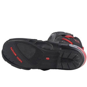 Chaussures de moto de course respirantes, antidérapantes et imperméables Xinzirain en gros, bottes de moto pour homme - Product Image 4