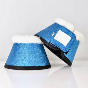 Botas de campana de caballo reflectantes con agarre antideslizante y costuras reforzadas para botas de campana de equitación seguras - Product Image 4