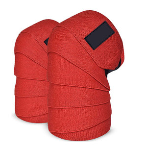Hot Sale High Elastic Sports <b>Knee</b> Wraps <b>Compression</b> Weightlifting Strap for Gym Fitness <b>Knee</b> Wraps - Product Image 6