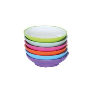 Bol d'assiette à sushi élégant de 5 pouces personnalisable avec son propre logo plat de service japonais en mélamine durable prêt à être expédié industriel OEM ODM - Product Image 1