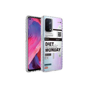 Étui pour téléphone Oppo A74 4G, série élégante ASMA, pour les bords de l'airbag, protection contre les chocs, motif en silicone, coque arrière en PC robuste pour 7 - Product Image 2