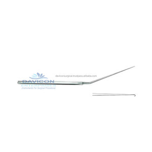 Crochet chirurgical al en acier inoxydable, MCGEE coudé pour plaque à pied, Micro oreilles, 15.5cm, 0.5mm, haute qualité, livraison gratuite - Product Image 2