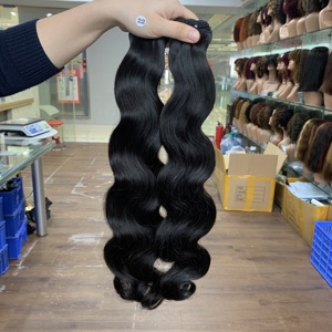Wholesale Bulk Sale 16 To 32 Inch Sdd Super Double Drawn <b>Body</b> <b>Wave</b> Raw Brazilian Hair Bundles Soft Natural Texture - Product Image 2