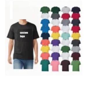 Camisetas en blanco para hombre de alta calidad, camisetas impresas personalizadas, camisetas sueltas de moda para hombre - Product Image 3