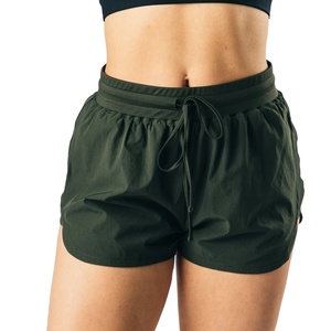 Shorts décontractés respirants en Spandex/Polyester pour femme, coupe décontractée, pour le sport et le streetwear - Product Image 1