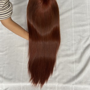 Perruques à fermeture transparente vendeur de cheveux vietnamiens bruts doublement étirés, birmans bouclés, extension de cheveux humains vierges droits en os - Product Image 6