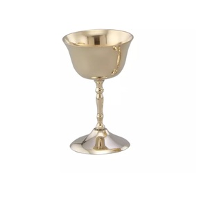 Gobelet en laiton pur dernier verre pour l'eau potable verre en cuivre pour hôtel nouveau Look verre en métal élégant pour boire gobelet en cuivre - Product Image 5