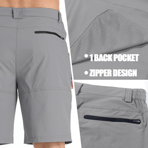 Men's <b>Lightweight</b> Quick-Dry Jogging <b>Shorts</b> with Elastic Waist Custom Logo for Running & Gym Casual Wear - Product Image 6