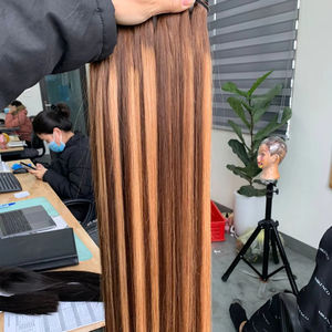 วิกผมตรงทรงบ๊อบมนุษย์แท้เวียดนามแบบสองชั้นวิกผมต่อผมคนจากเวียดนาม - Product Image 1