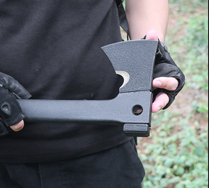 Hacha Táctica de Alta Calidad, Diseño Dragón Fénix, Grado Industrial, Parte Trasera Plana, Personalizable, OEM, Acero con Alto Contenido de Carbono - Product Image 5