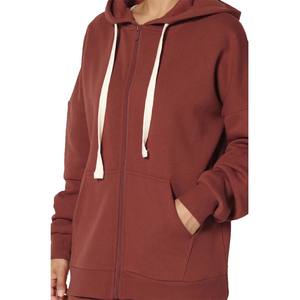 Señoras Full Zip Up Long Hoodie Chaquetas Otoño Invierno Sudaderas - Product Image 6