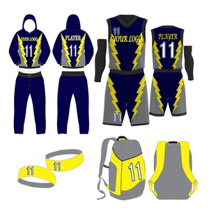 Kits complets de basket-ball uniforme chemise maillot sans manches respirant 100% polyester vente en gros OEM Service personnalisé unisexe basket-ball - Product Image 1