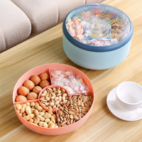 Meilleure vente Plateau à bonbons en forme de fleur Plateau à compartiments en forme de fleur Plateau à dessert divisé pour biscuits Plateau à plats de service