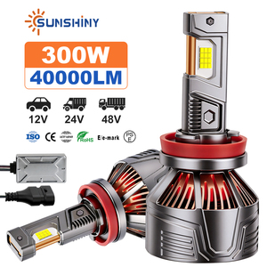 Bombillas LED para Faros Delanteros Sunshiny de Alta Potencia 300W 40000LM <span class=keywords><strong>G200</strong></span> Canbus Sin Errores 12V 24V 48V para Camiones, Vida Útil de Fábrica de 50000H - Product Image 1