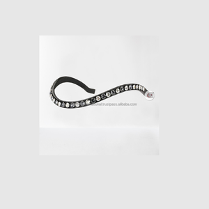 Pulseras de piel auténtica hechas a mano, de alta calidad, para Navidad, caballos y marrones, con cristales, fabricante al por mayor, 100% - Product Image 4