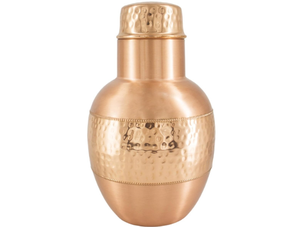 Carafe à eau de chevet en cuivre pur avec gobelet Eco Friendly Reaping Ayurvedic Benefits - Product Image 3