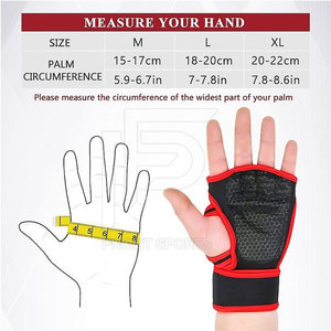 Gants de sport unisexes personnalisés en néoprène et cuir pour CrossFit, musculation, fitness, durables, antidérapants, pour la musculation - Product Image 3