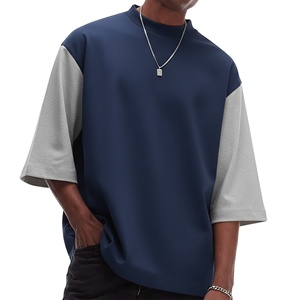 เสื้อยืดผู้ชายคอตตอน 100% รุ่นใหม่ล่าสุด พิมพ์ลายดิจิตอลตามสั่ง สไตล์สตรีทแวร์ ใส่สบาย ทรงโอเวอร์ไซส์ ไหล่ตก ผ้าไม่ยับ - Product Image 1