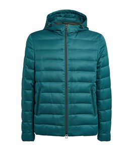 High Quality Men's <b>Bubble</b> Puffer Jacket Custom Logo Canvas <b>Coat</b> Hooded Padded Zipper Closure Casual Style Warm Winter Styler - Product Image 5