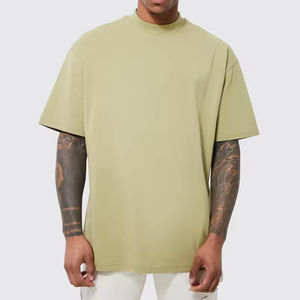 Camiseta extragrande para hombre Calidad Premium 100% Algodón Transpirable Cómodo-Streetwear Estilo Ringer Diseño similar Directo - Product Image 3