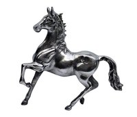 Statue de Jaguar Art Déco en Aluminium – Sculpture Animale en Métal Durable Faite à la Main, Écologique, pour Décoration Murale Maison et Bureau
