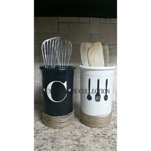 Top-rated premium antique design metal cutlery <b>holder</b> with elegant handcrafted details for kitchen and dining organization - Product Image 1