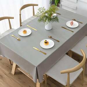 Nappe en coton et lin doux, écologique et polyvalente pour table à manger à prix abordable - Product Image 2