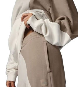 Impresión personalizada de las mujeres de moda Casual Sudadera con capucha de dos piezas Set Lady Digital Print Techniques 2PC Set Girl al por mayor - Product Image 4