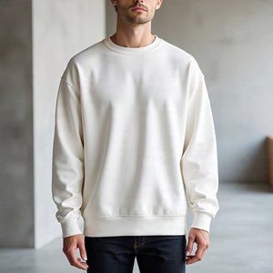 เสื้อสเวตเตอร์สวมหัวแนววินเทจสำหรับผู้ชายเสื้อสเวตเตอร์คอกลมแขนยาวคอหินโอเวอร์ไซส์เข้ารูปสำหรับฤดูหนาว - Product Image 2