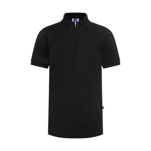 เสื้อโปโลแบบสวมสบายสำหรับผู้ชายเสื้อโปโลผ้าสแปนเด็กซ์คอปกแบบถักและข้อมือเสื้อโปโลผ้าโพลีเอสเตอร์สแปนเด็กซ์ - Product Image 2