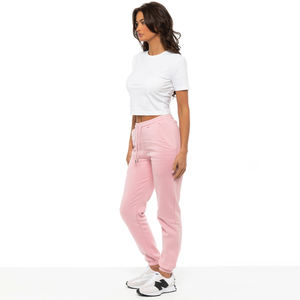 Pantalon de jogging personnalisé unisexe pour femmes surdimensionné en coton éponge français 500 GSM pantalon de survêtement taille moyenne pour l'hiver - Product Image 3