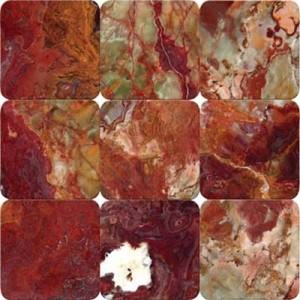 Azulejos de piedra de ónix rojo múltiple, azulejos de ónix hechos a mano, azulejos de piedra de ónix - Product Image 6