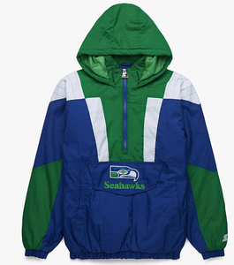 Veste coupe-vent pour homme, demi-zip, légère, veste américaine à enfiler, vintage, années 1990, rétro, sport, randonnée, coupe-vent - Product Image 6