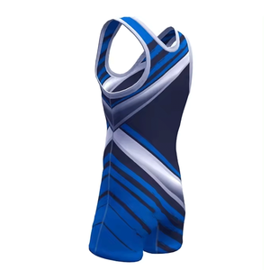 Medias de lucha de LICRA para hombres jóvenes, traje de camiseta de entrenamiento de gimnasio para artes marciales, Fitness y lucha libre - Product Image 4