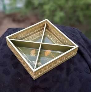 Caja de frutos secos para el hogar personalizada al por mayor, plato de fruta con compartimento, caja de frutos secos de almacenamiento creativo - Product Image 6