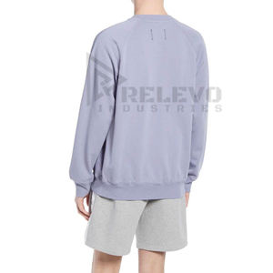 Sweat-shirt thermique à col rond pour homme, produit le plus populaire, épaules tombantes, logo personnalisé, manches longues, sweat-shirts pour homme - Product Image 5