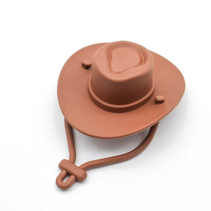 Tapones creativos de silicona para botellas de vino con forma de sombrero, tapa de botella de vino con fugas, selladores de mantenimiento fresco, cierres de cerveza y champán para herramienta de <span class=keywords><strong>Bar</strong></span> - Product Image 3