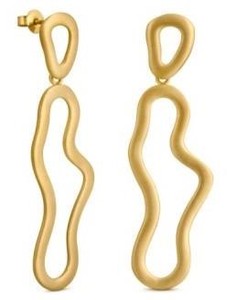 Boucles d'oreilles uniques en métal à motif floral avec détails artistiques et finition antique pour une touche féminine chic - Product Image 5