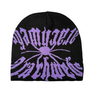 Gorro de punto de invierno con logotipo personalizado, nuevo estilo, gorro de lana de Cachemira para adultos, venta al por mayor, impresión Digital, viajes de negocios - Product Image 2